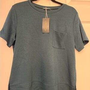 Green Short Sleeve Pocket Tee